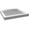 Ekena Millwork Arch Top Surface Mount PVC Gable Vent w/ 2"W x 2"P Brickmould Sill Frame, 18"W x 42"H GVPAR18X4203SN - alternate 4